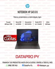 Notebook HP 245 G10 AMD Ryzen 3